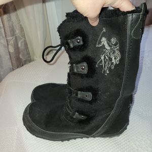 Polo suede boots, size 8.5